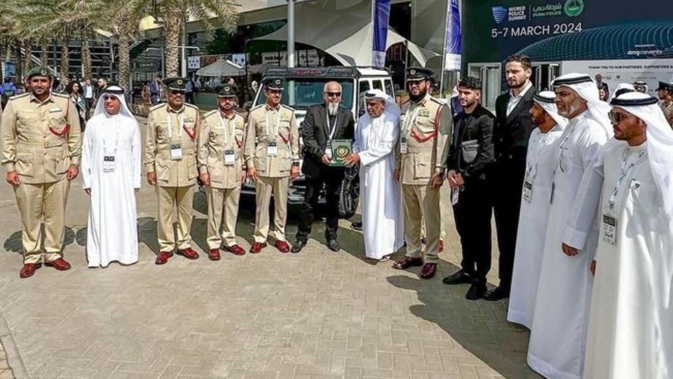 منصوری P720 عضو جدید ناوگان پلیس دوبی