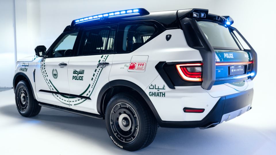 W Motors غیاث نسخه‌ای خاص از نیسان پاترول برای پلیس دوبی