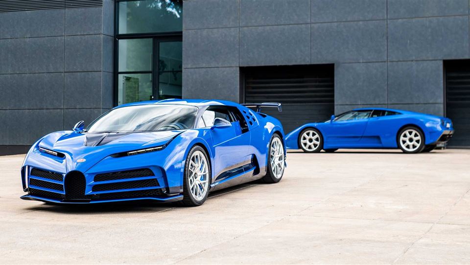 First of ten Bugatti Centodiecis delivered