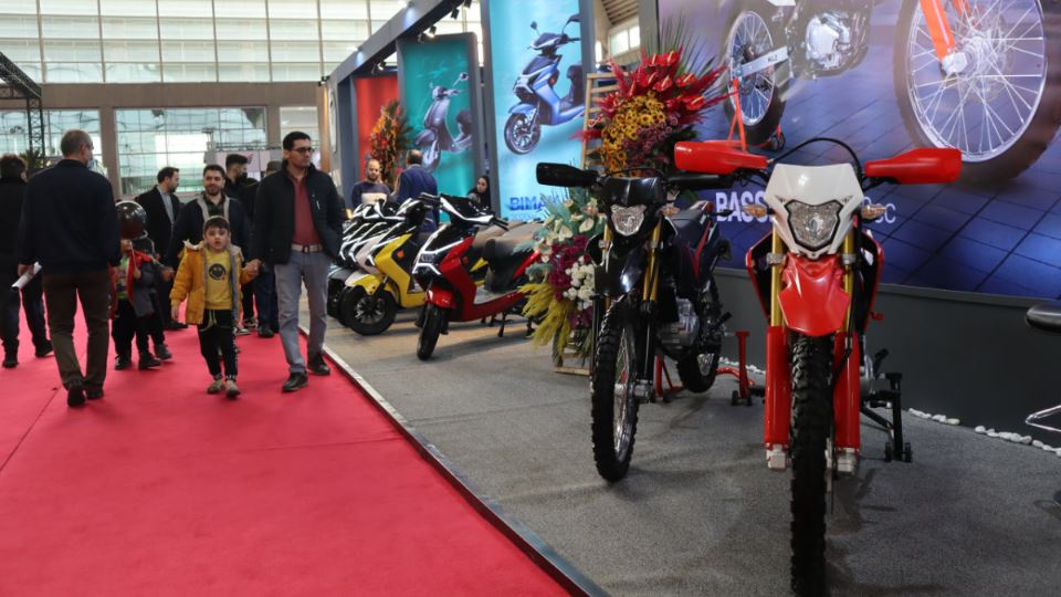 محصولات توسن محرکه شرق نمایشگاه موتورسیکلت 1401