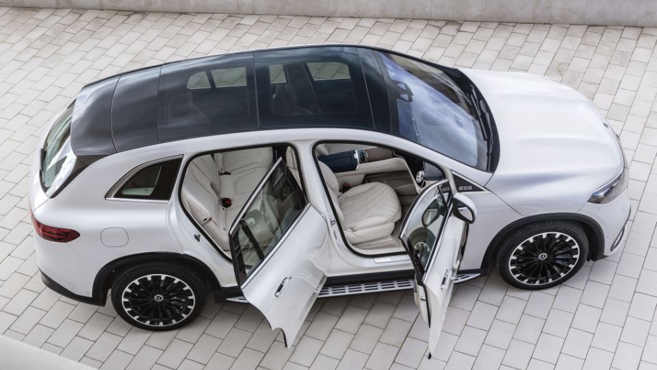 مرسدس بنز EQS شاسی‌ بلند - 2023 Mercedes Benz EQS SUV 