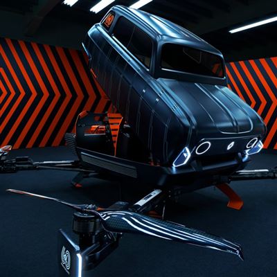 رنو Air4، کانسپتی با قابلیت پرواز