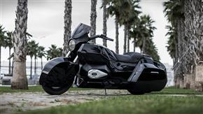 موتورسیکلت کلاشنیکف با بدنه ضدگلوله