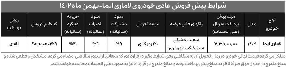 ثبت نام لاماری ایما برای مادران