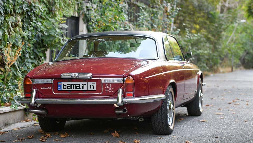 يراحی نمای عقب جگوار XJ6-C مدل 1976
