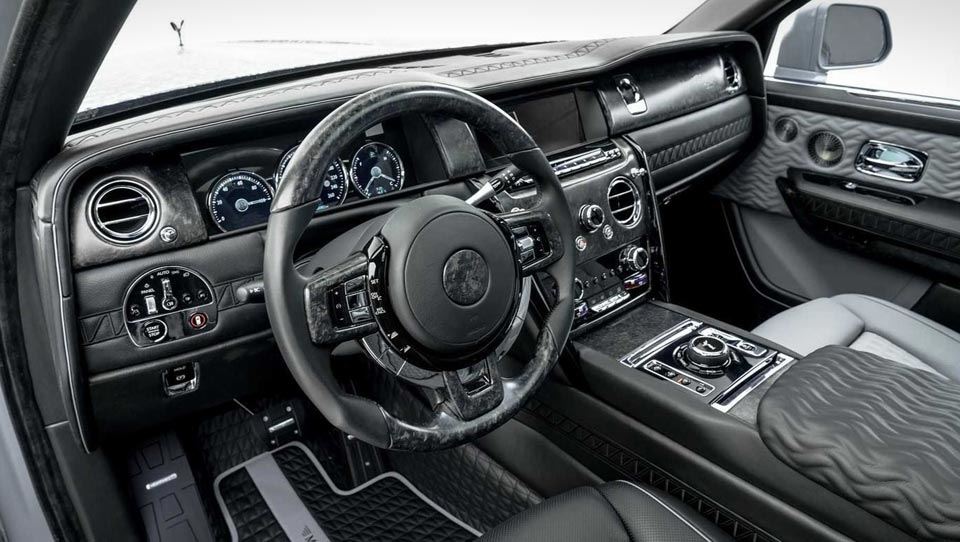 رولزرویس کالینان منصوری نسخه 50 سالگی امارت