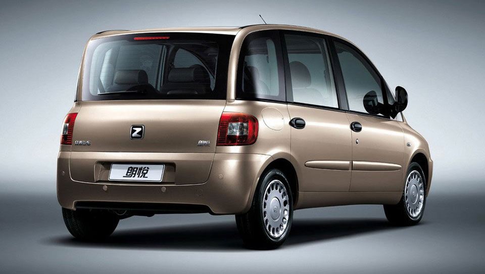 زوتی 300E ونی برقی برپایه فیات مولتی‌پلا