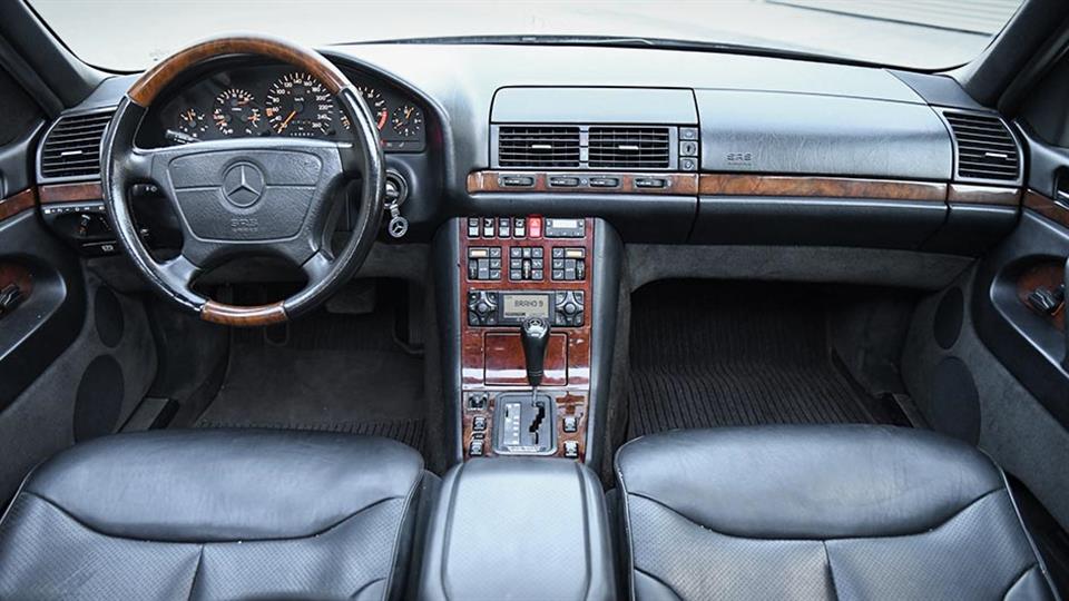 کابین مرسدس‌بنز W140 S320 مدل 1992