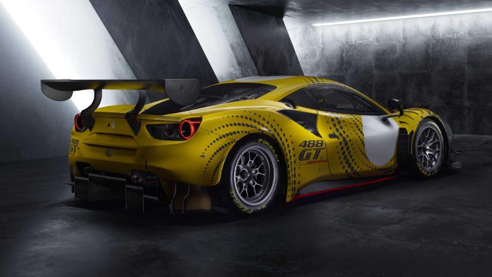خودروی مسابقه‌ای فراری 488GT Modificata