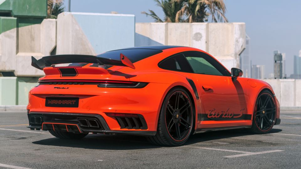 منهارت TR800 تیونینگ پورشه 911 توربو S