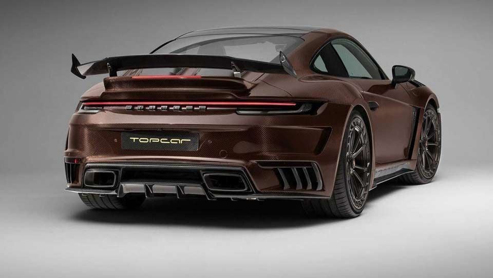 تیونینگ پورشه 911 توسط تاپ‌کار دیزاین