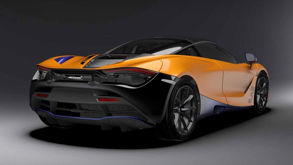 مکلارن 720S نسخه دنیل ریکیاردو