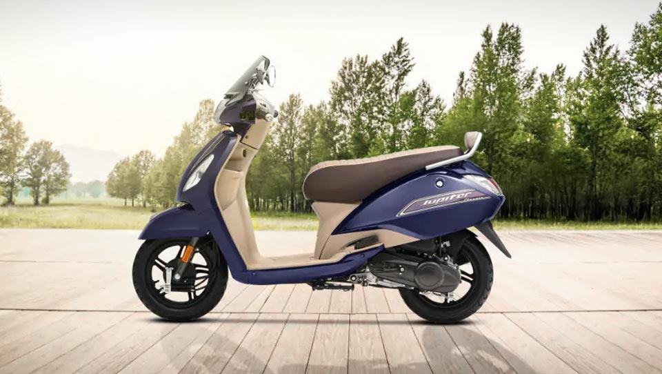 اسکوتر تی وی اس ژوپیتر 125