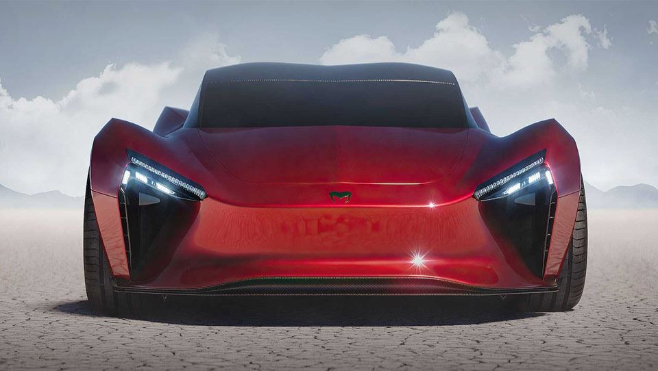 مین متال آزانی سوپر اسپرت برقی از هندوستان