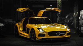 ملاقات با مرسدس‌ بنز SLS Black Series