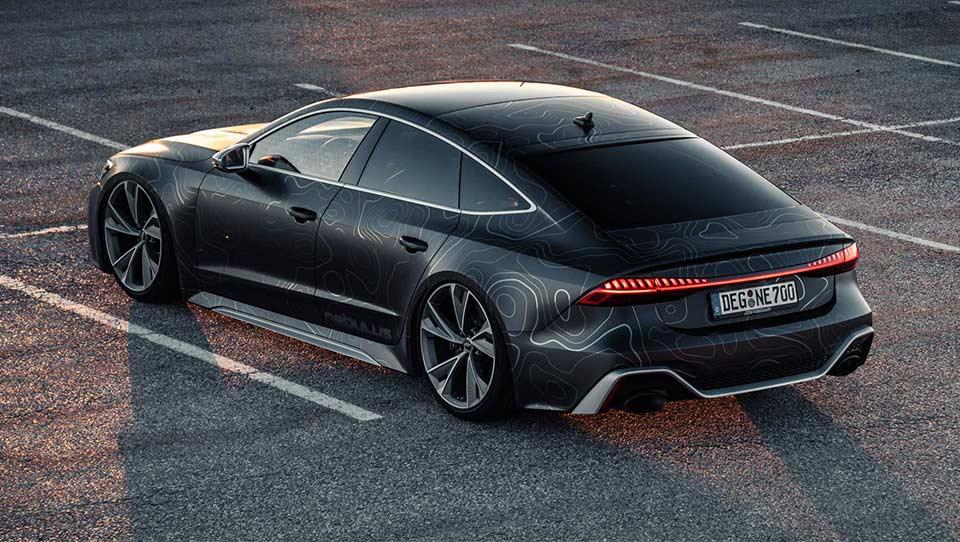 آئودی RS7 با تیونینگ Black Box-Richter