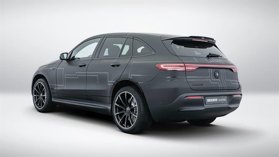 تقویت مرسدسبنز EQC توسط برابوس