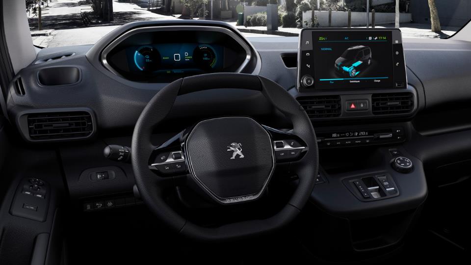 کابین ون برقی پژو ای-پارتنر