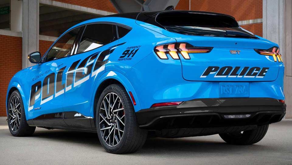 ورود فورد ماستنگ مک-ای به ناوگان پلیس