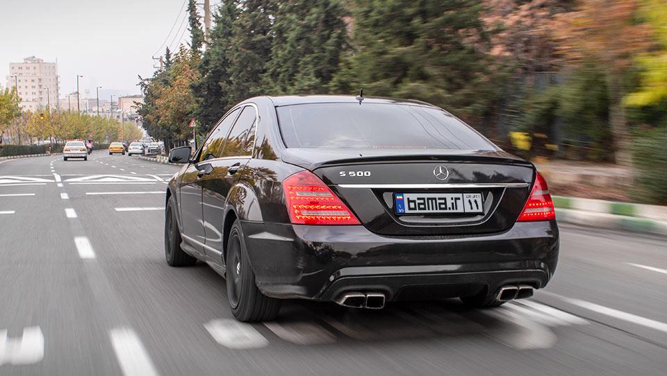 تجربه رانندگی با طراحی مرسدسبنز S350