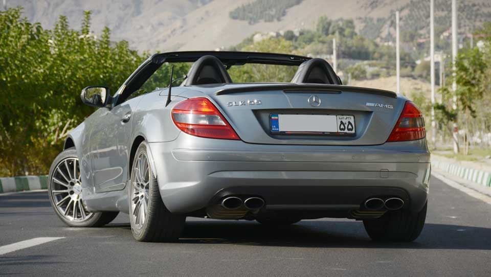 تست و بررسی مرسدس بنز SLK55 AMG