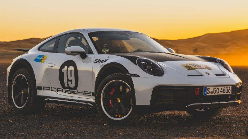 طرح رالی برای پورشه 911 داکار