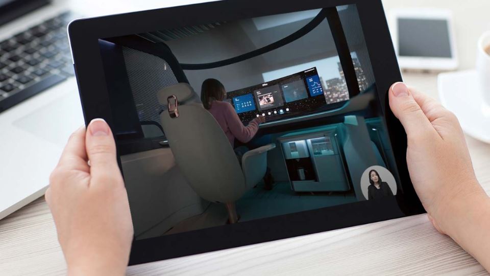 دفتر کار متحرک ال‌جی