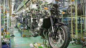 توقف تولید 42 موتورسیکلت در ایران