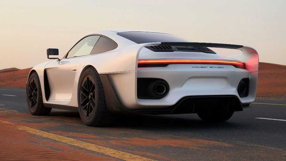 پورشه 911 آفرود ساخته شده توسط گمبالا