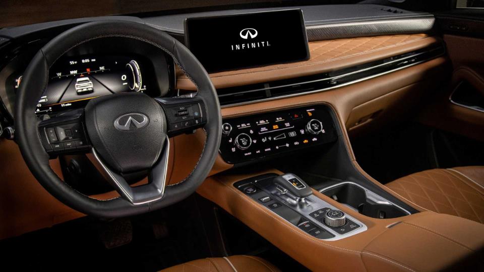 داشبورد اینفینیتی QX60 مدل 2022