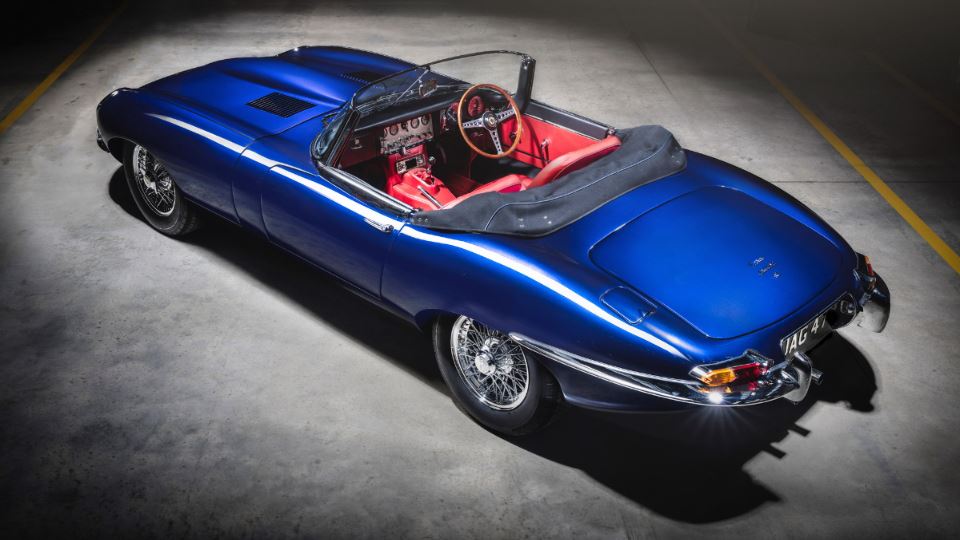 بازسازی جگوار E-Type مدل 1969