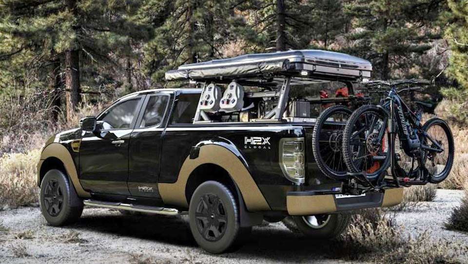 پیکاپ هیدروژنی برپایه فورد رنجر