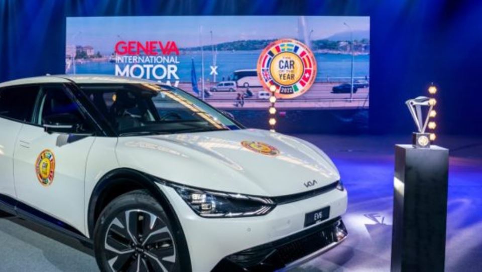 اعلام خودروي برتر سال 2022 در اروپا