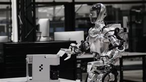 تولید خودروهای ب‌ام‌و توسط ربات‌های انسان‌نما 