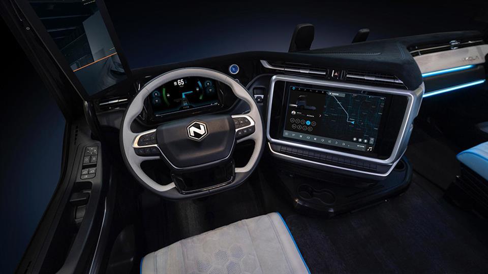 کابین کامیون برقی تسلا