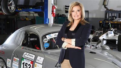 خانم رِنه برینکرهوف راننده پورشه 356 ماجراجو