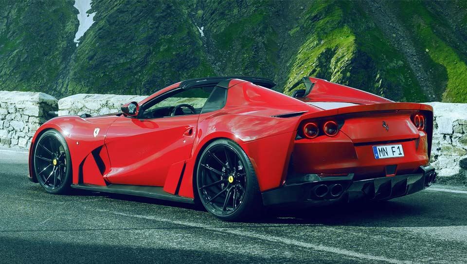 فراری 812GTS با تیونینگ نوویتک