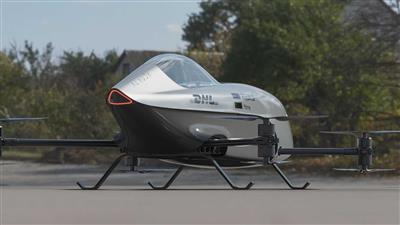 خودروی برقی پرنده مخصوص مسابقات Airspeeder
