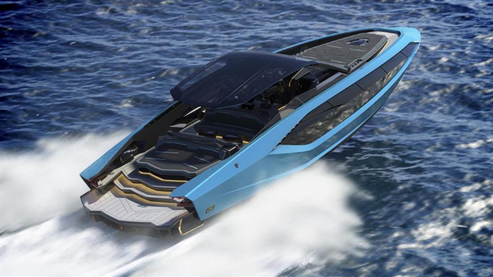 قایق تندروی لامبورگینی