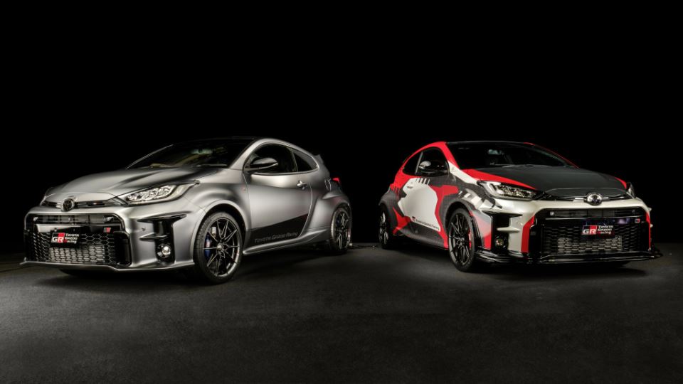 نسخه‌های مسابقه‌ای از GR یاریس RZ