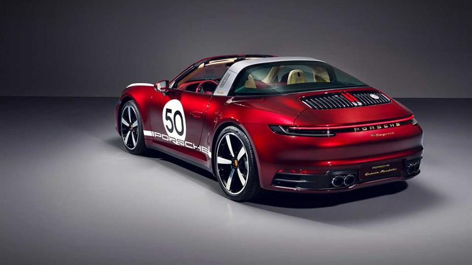 پورشه 911 4S تارگا نسخه Heritage