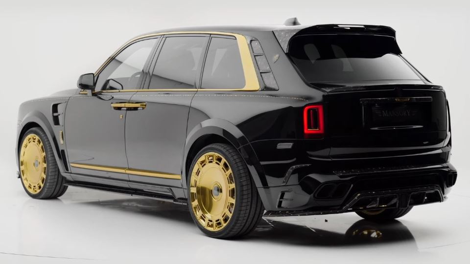رولزرویس کالینان منصوری Linea D'Oro