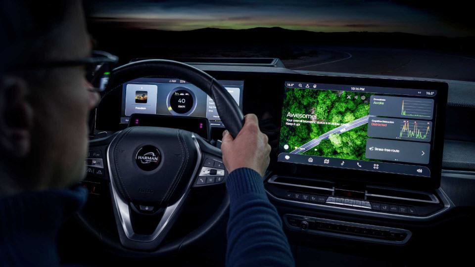 معرفی نمایشگر واقعیت افزوده Harman