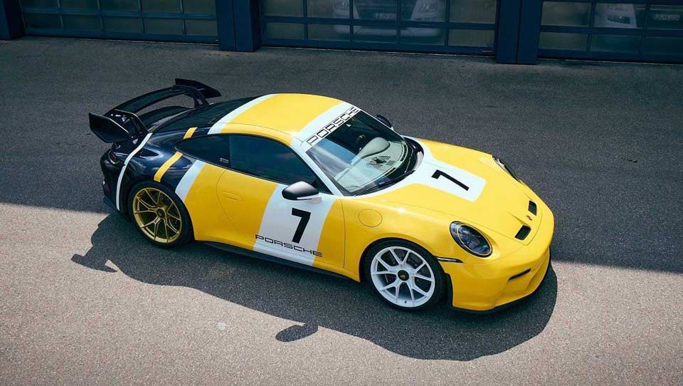 نسخه ویژه از پورشه 911GT3 با رنگآمیزی شبیه به 956