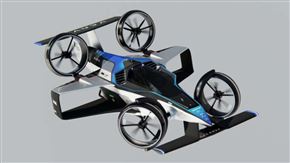 معرفی خودروی پرنده Airspeeder Mk4
