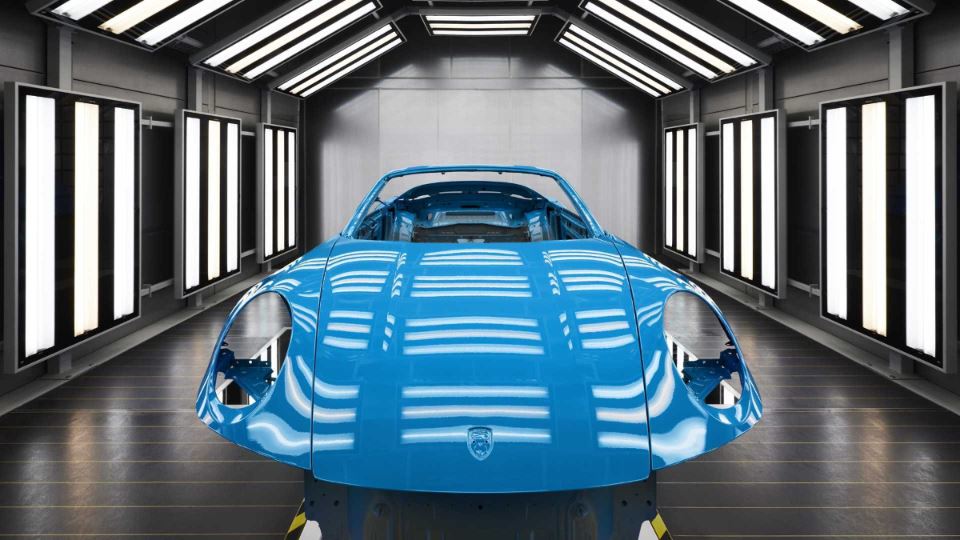 رنگ‌های سفارشی پورشه