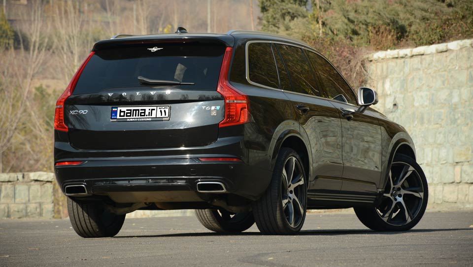 طراحی نمای عقب ولوو XC90