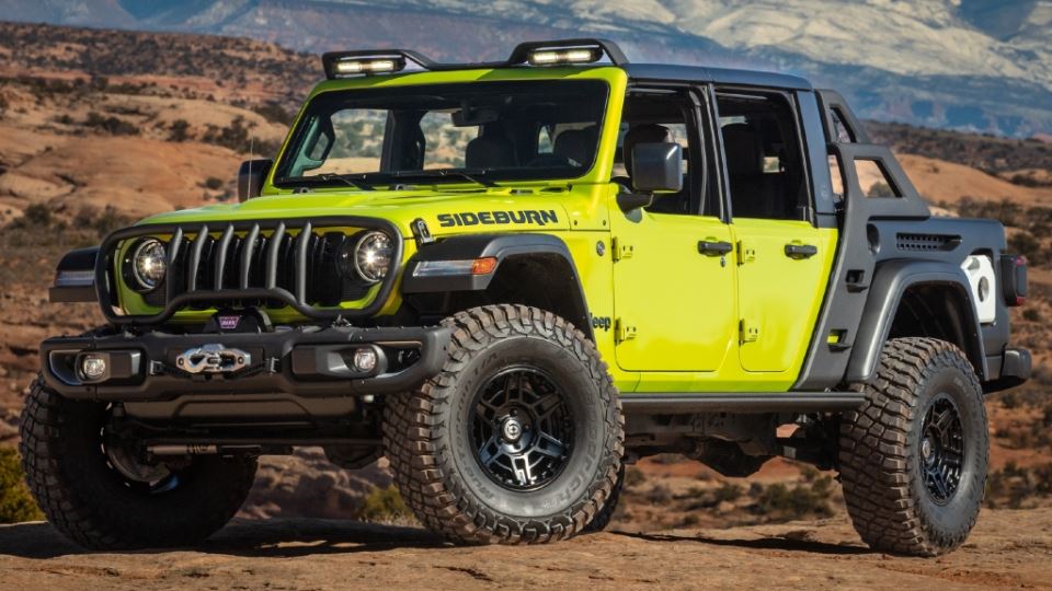 جیپ گلادیاتور روبیکان Sideburn