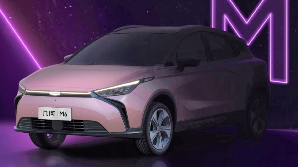 ماشین برقی جیلی جیامتری M6