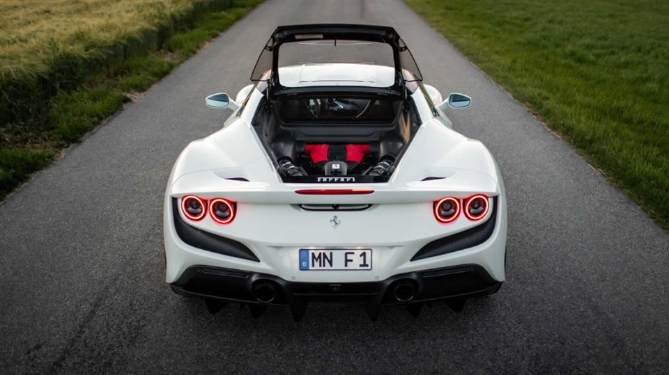 فراری F8 Tributo با تیونینگ نوویتک